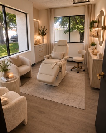 Wellness suite concept, treatment room at Elevae Suites Sandy UT
